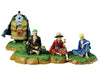 Suwarasetai Statue Fixed Pose Figure One Piece Wano Country Closing Banquet (Set of 4)