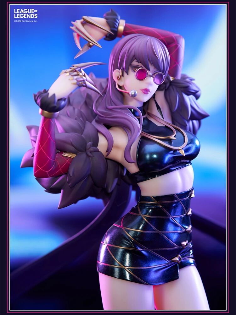 APEX TOYS K/DA Evelynn Painted Figure with bonus poster 1/7