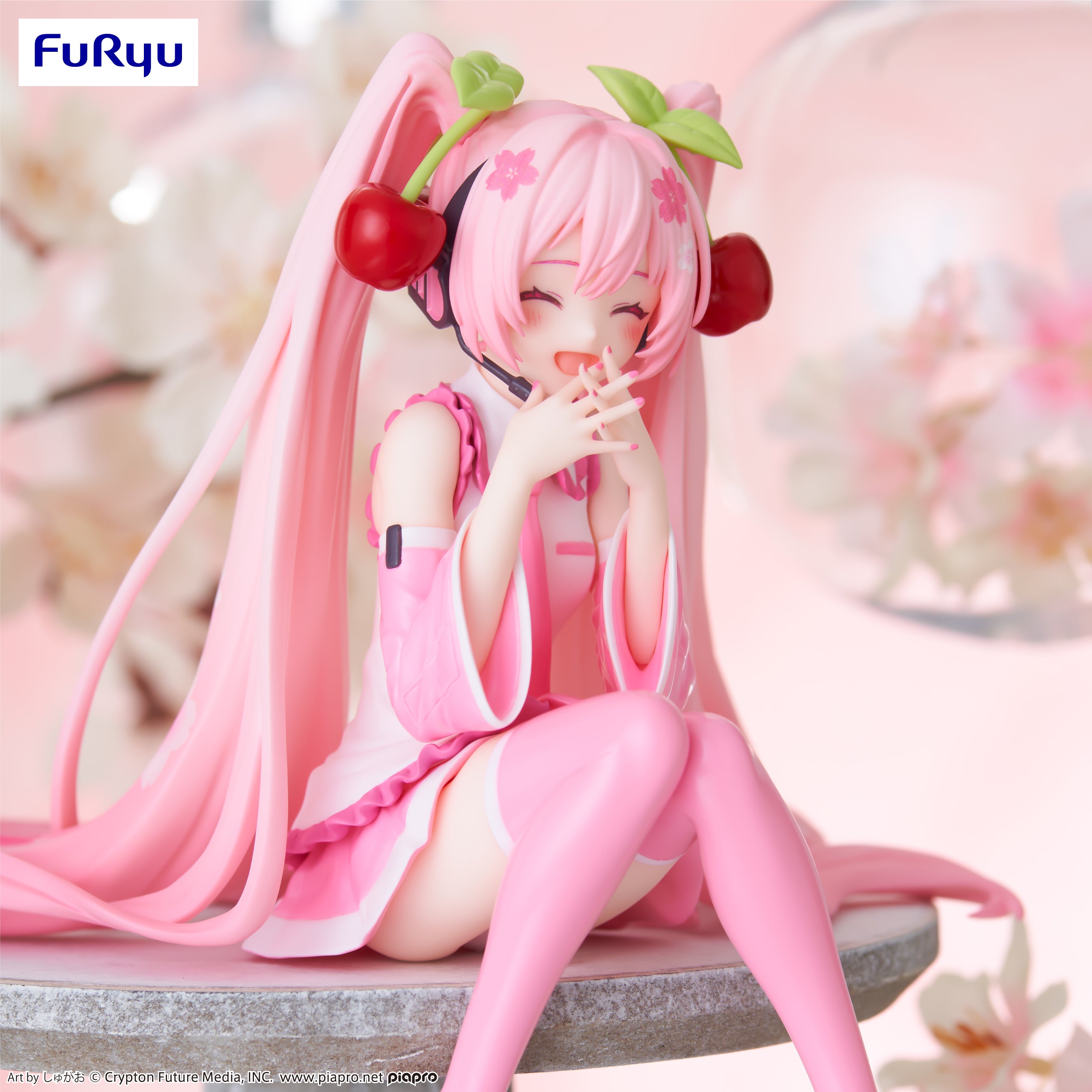 Noodle Stopper Figure -Sakura Miku 2023 Smile ver.- Hatsune Miku