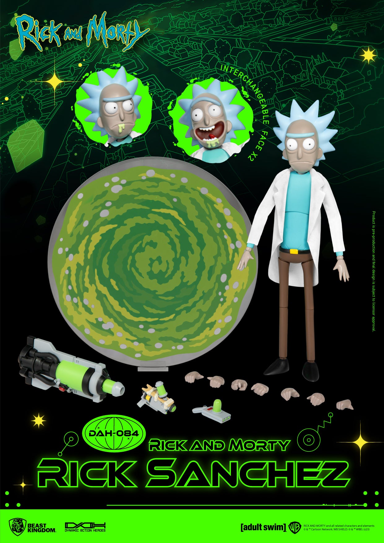 BEAST KINGDOM Rick and Morty - Rick Sanchez