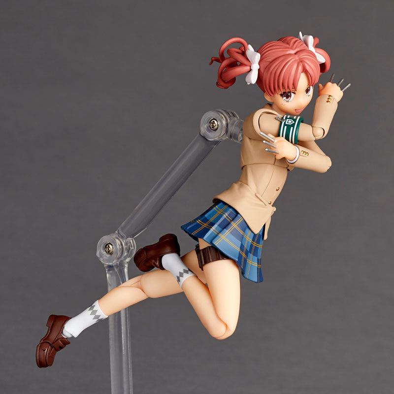 Revoltech Amazing Yamaguchi Kuroko Shirai Winter Clothes Ver. Toaru Kagaku no Railgun T