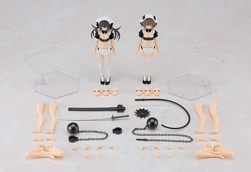 PLAMAX GP-07 Underwear Body Girl Ran & Jelly: Maid ver. - Set