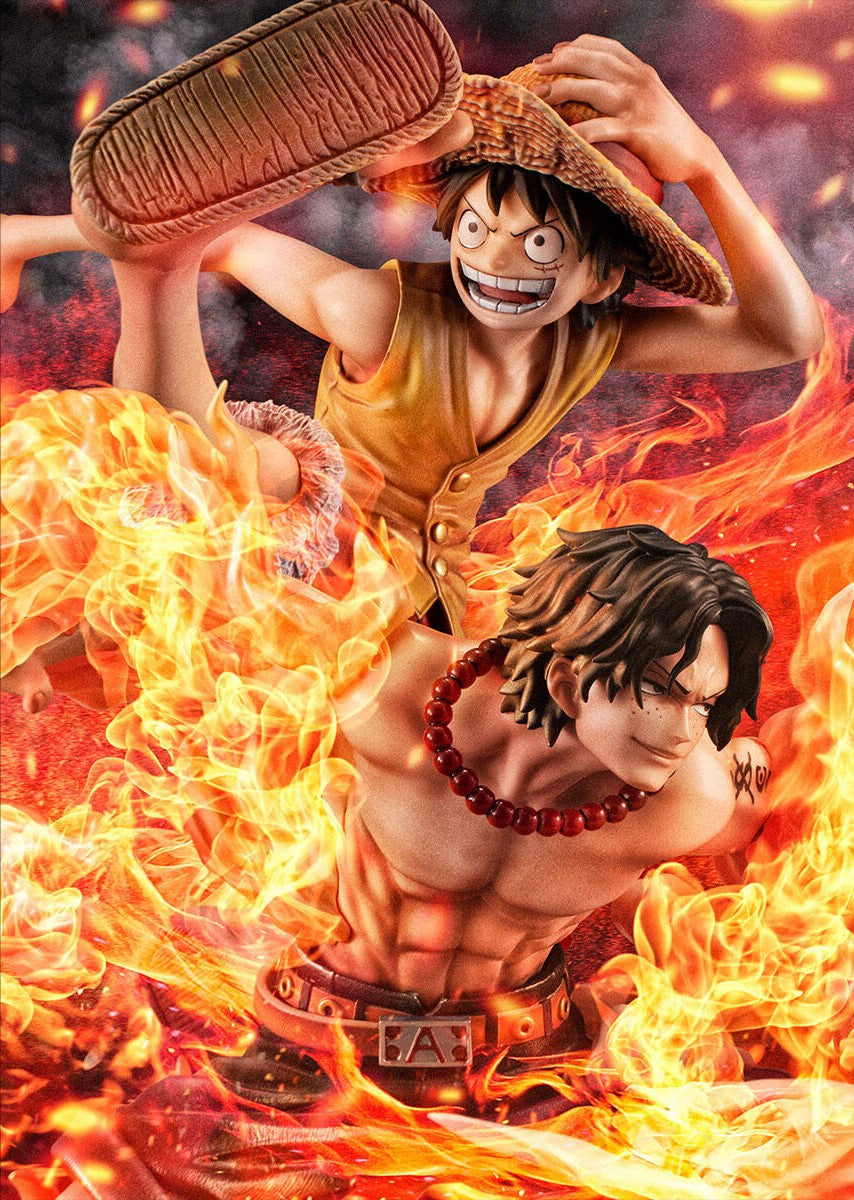 Portrait.Of.Pirates ONE PIECE NEO-MAXIMUM Luffy ＆ Ace Bond between brothers 20th Limited Ver.