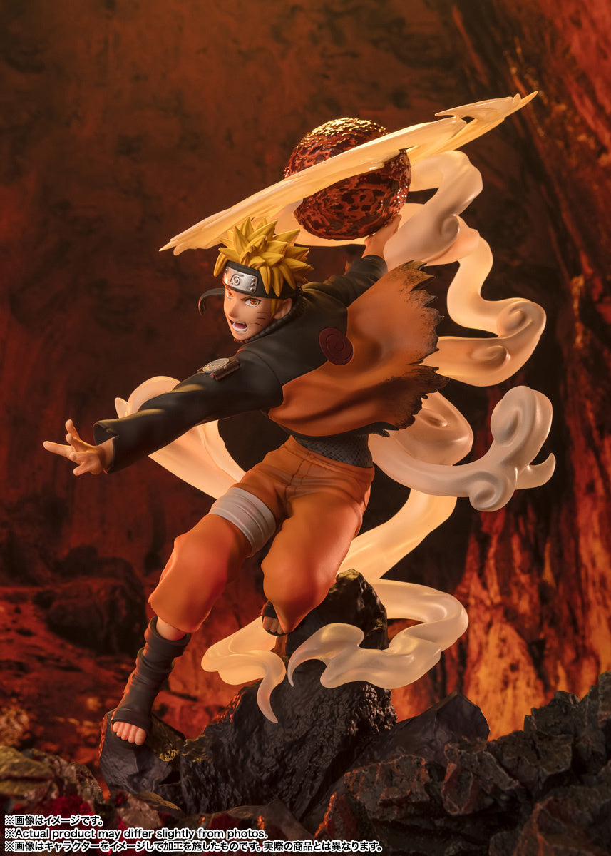 Figuarts ZERO (Extra Battle) Naruto Uzumaki Sage Art Lava Release Rasenshuriken