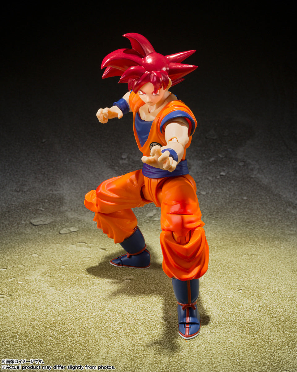 S.H.Figuarts Super Saiyan God Son Goku The Saiyan God Brought About by a Righteous Heart