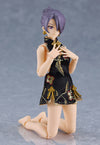 figma Female Body (Mika) with Mini Skirt Chinese Dress Outfit (Black)