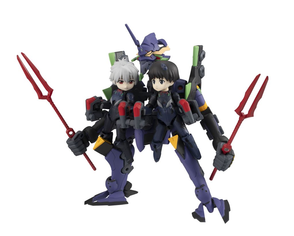 Desk Top Army Evangelion: New Theatrical Edition - Shinji Ikari, Kaworu Nagisa & EVANGELION 13