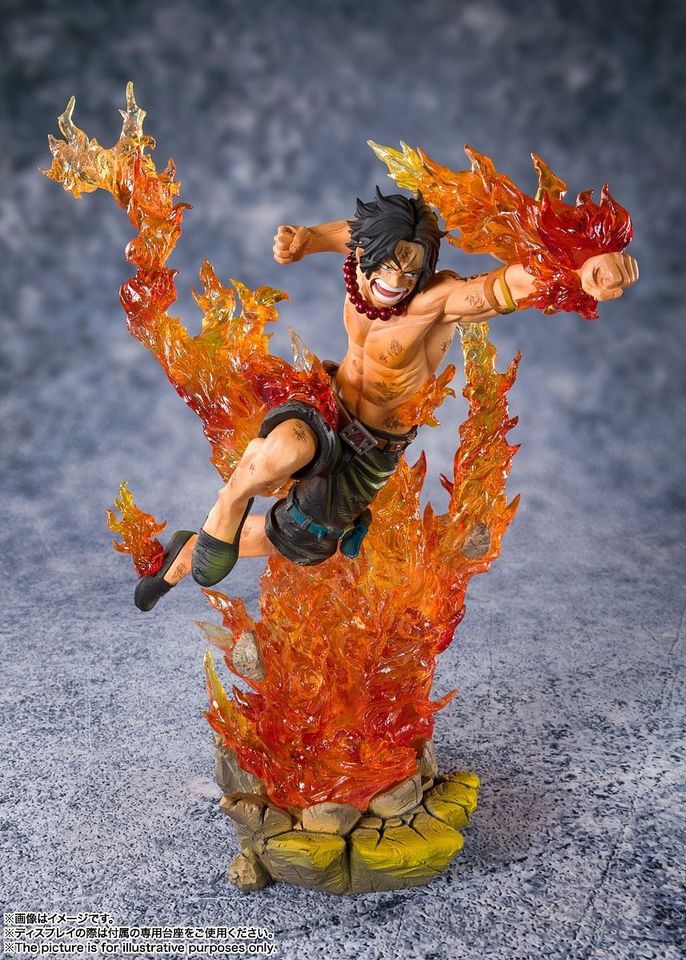 Figuarts Zero One Piece Portgas D. Ace [White Beard Pirates Second squadron captain]