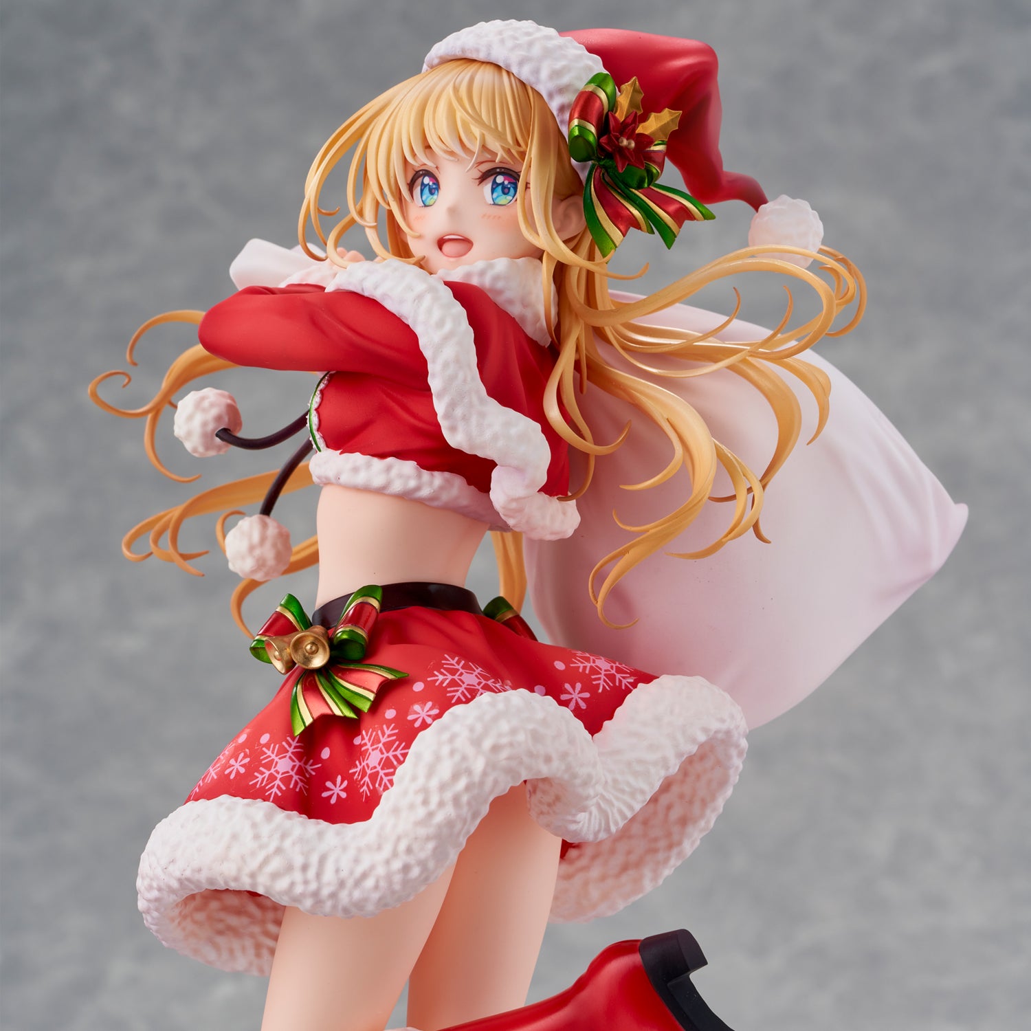 Morikura En's Illustration Santa Girl