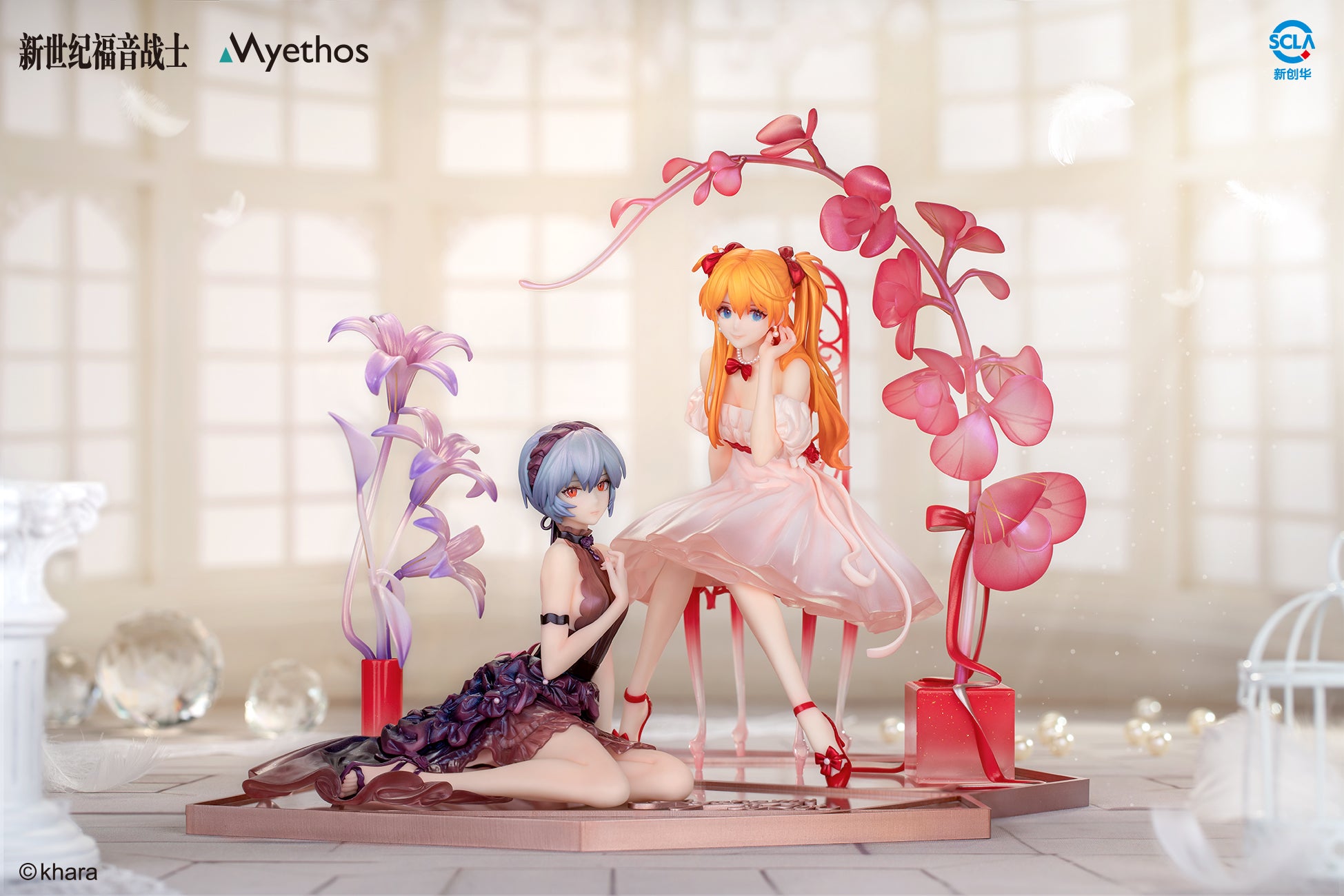 Myethos Rei Ayanami & Asuka Shikinami Langley: Whisper of Flower Ver.