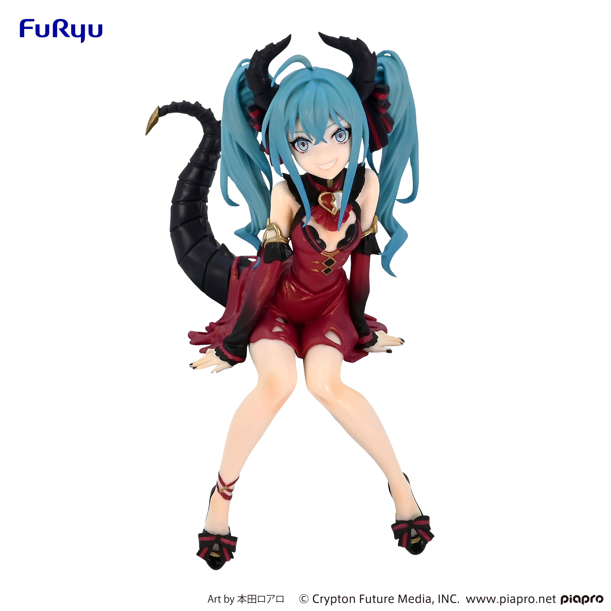 Noodle Stopper Figure-Hatsune Miku・Villain・Red Color ver.-