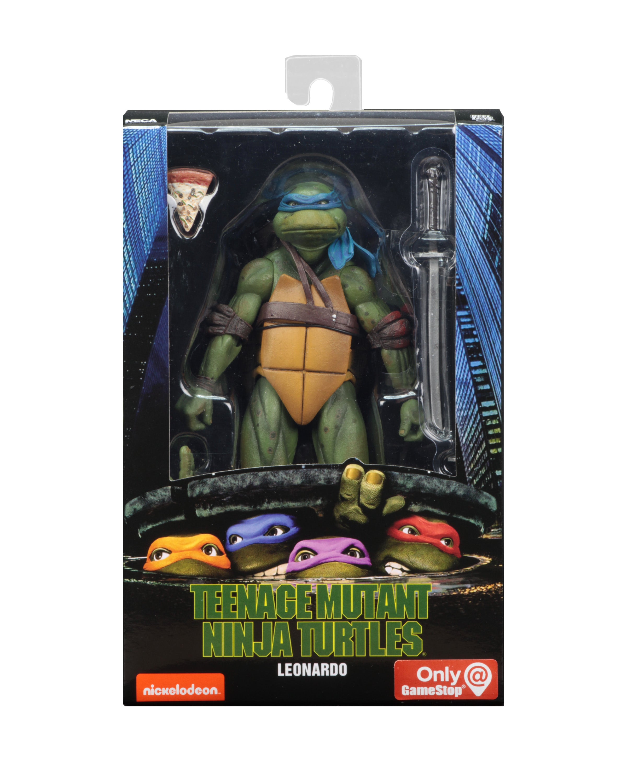 TMNT – 7 inches 1990 Movie Leonardo (reproduction 2023)