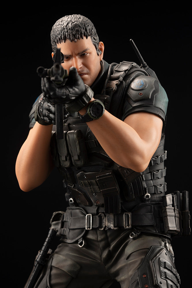 RESIDENT EVIL VENDETTA CHRIS REDFIELD RENEWAL PACKAGE ARTFX STATUE