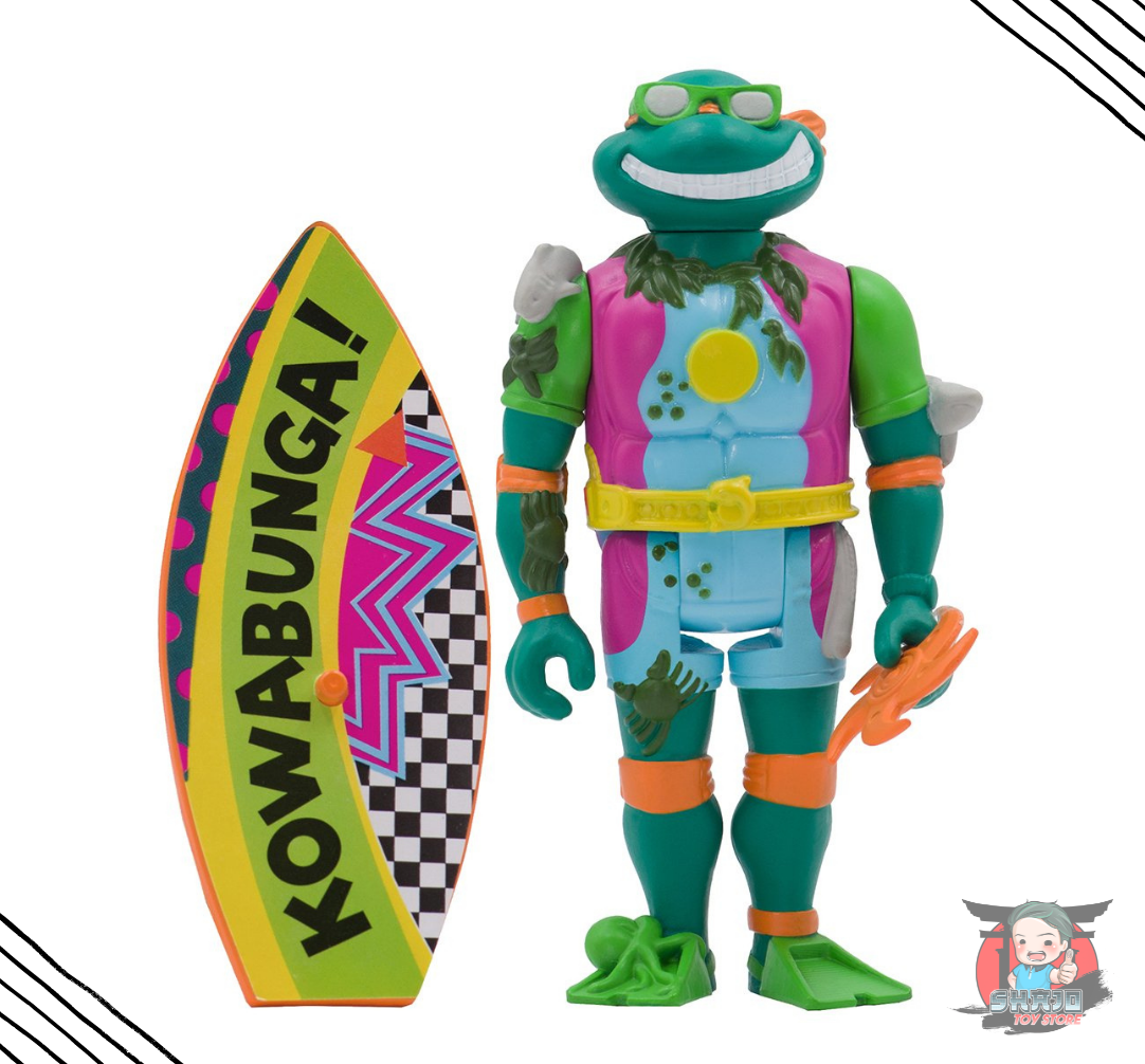 TMNT Wave 3 - Sewer Surfer Michelangelo